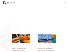 Tablet Screenshot of dig-smart.com